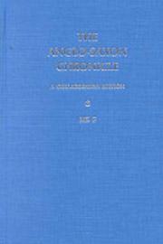 The Anglo-Saxon Chronicle: A Collaborative Edition, vol. 8: MS. F 