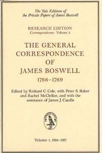 The General Correspondence of James Boswell, 1766-1769