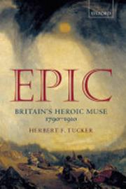 Epic: Britain's Heroic Muse 1790-1910