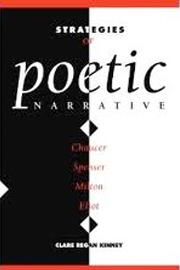 Strategies of Poetic Narrative: Chaucer, Spenser, Milton, Eliot